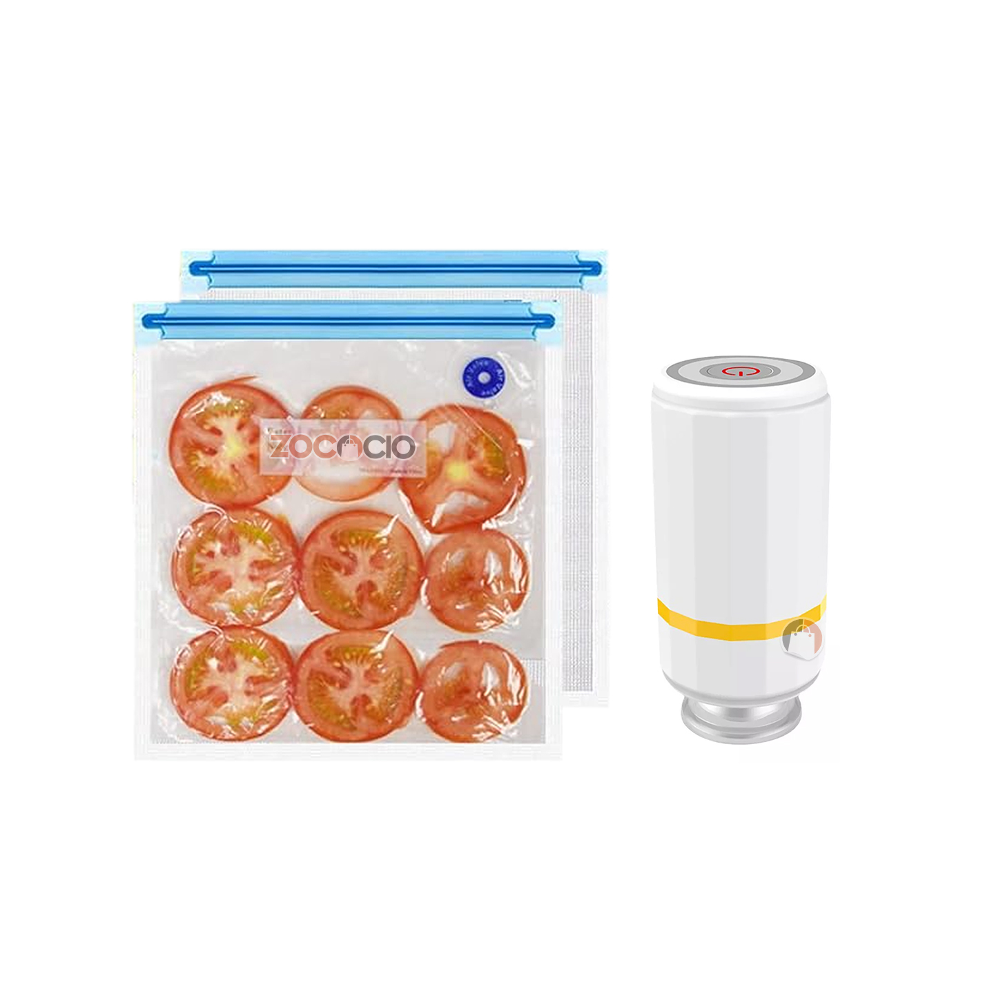 Miniatura 3 de Bomba Eléctrica Y Bolsa Al Vacío aliment